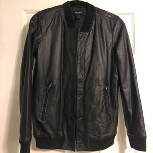 NWOT Muubaa 100% leather jacket